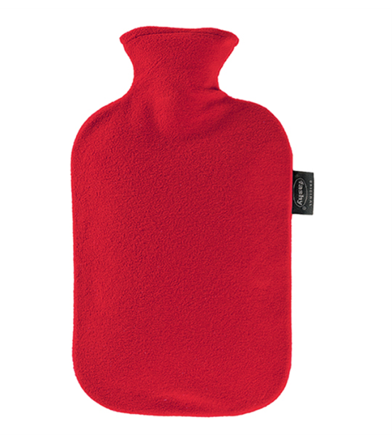 6530/2L德國FASHY深色絨套面暖水袋