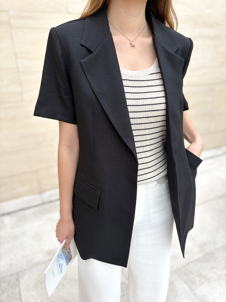 Claire Belted Blazer (Black)