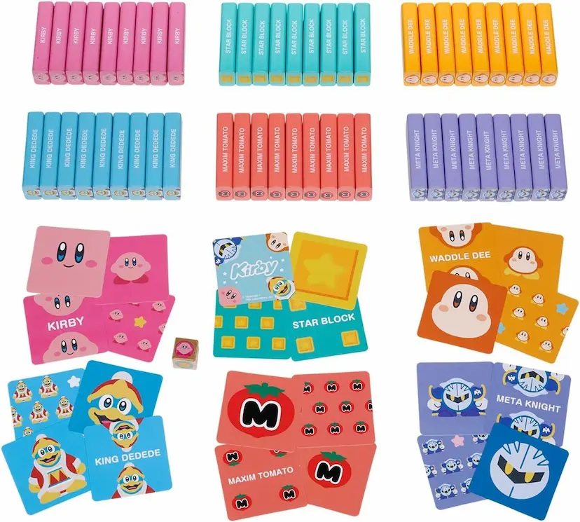 現貨🌸日本直送 | KAWADA 星之卡比木製層層疊/遊戲積木塔/聚會益智玩具/平衡塔益智遊戲