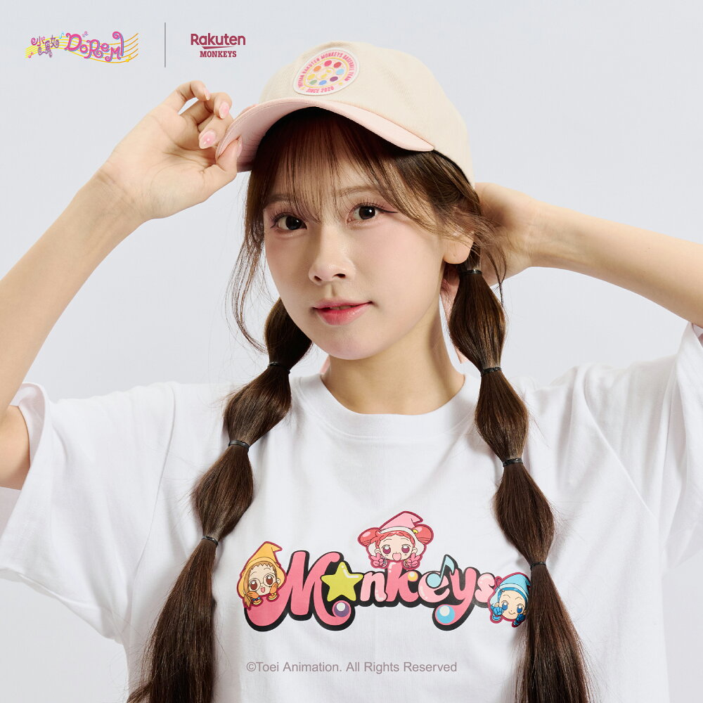 《Pre-Order》老帽｜小魔女DoReMi X 台灣樂天桃猿商品 (26D27-P)