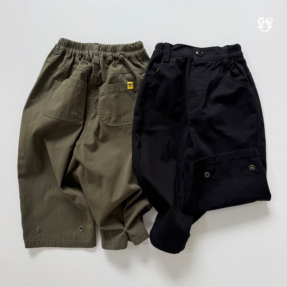GOU | Snap-button Pants (with mom)