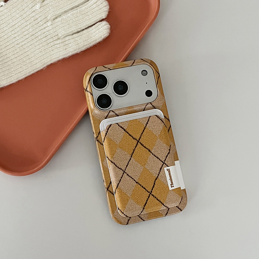 🇰🇷訂購｜THE NINE MALL｜vintage knit argyle  SET  