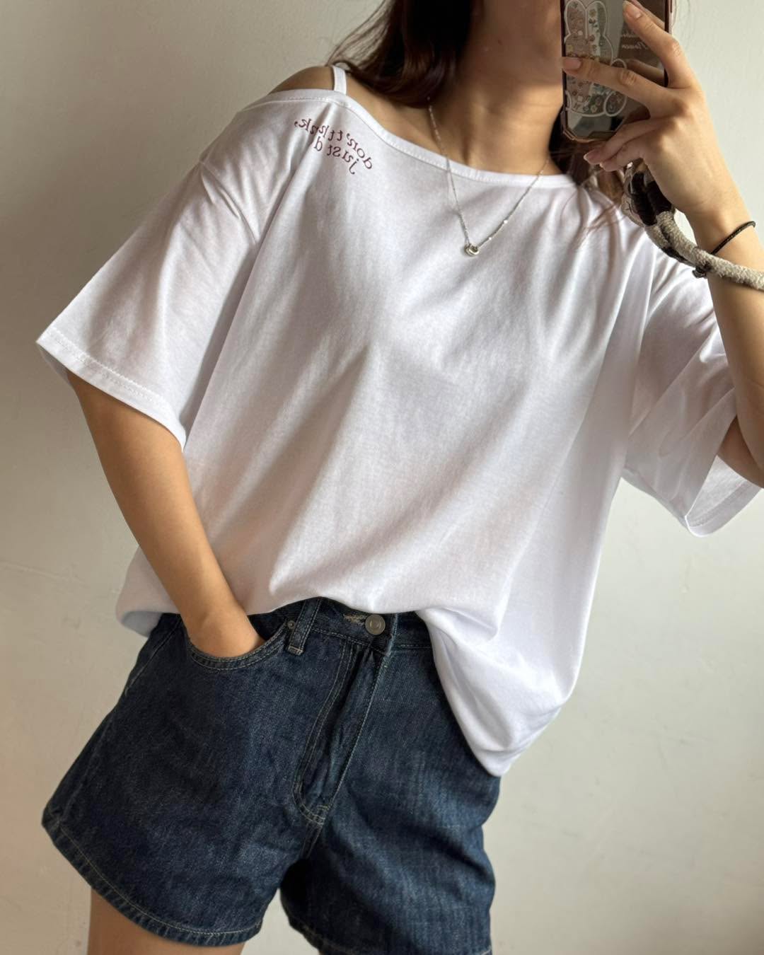 露膊長Top