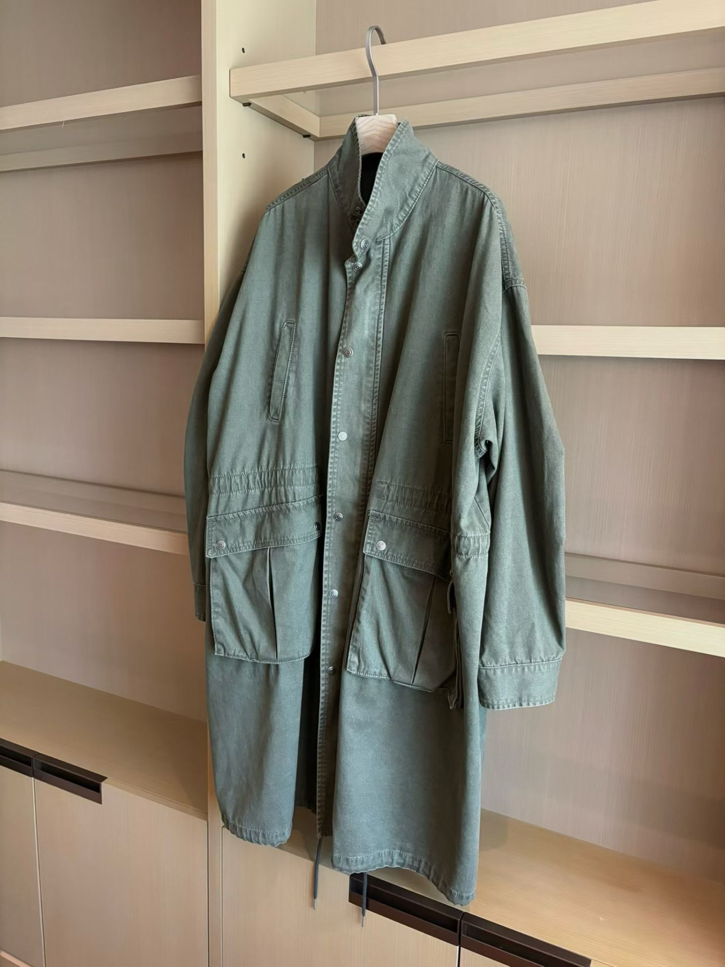 Long utility jacket 