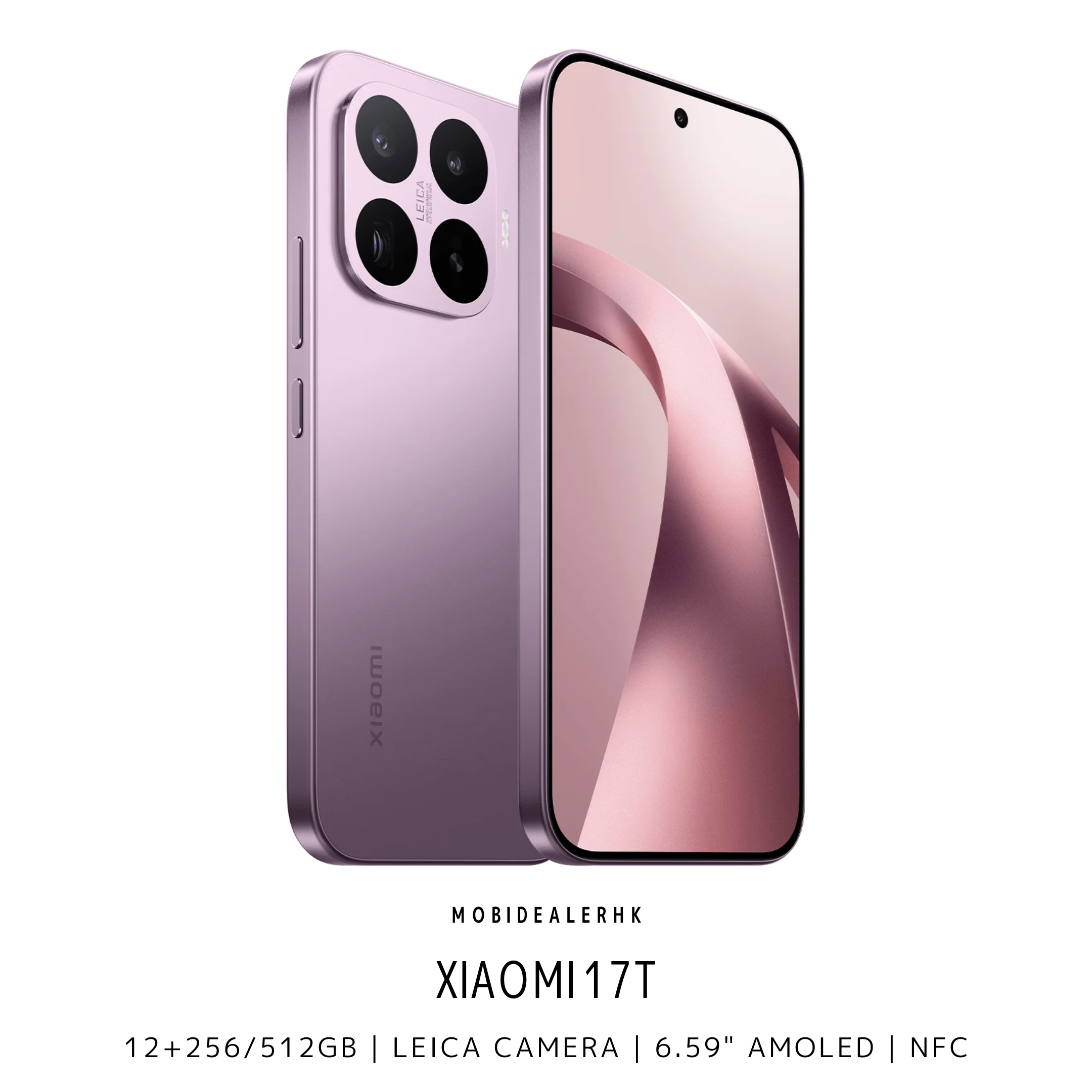 Xiaomi 17T | 小米 17T | 5G | 智能手機 | 12+256/512Gb | Leica Camera | 6.59" AMOLED | NFC