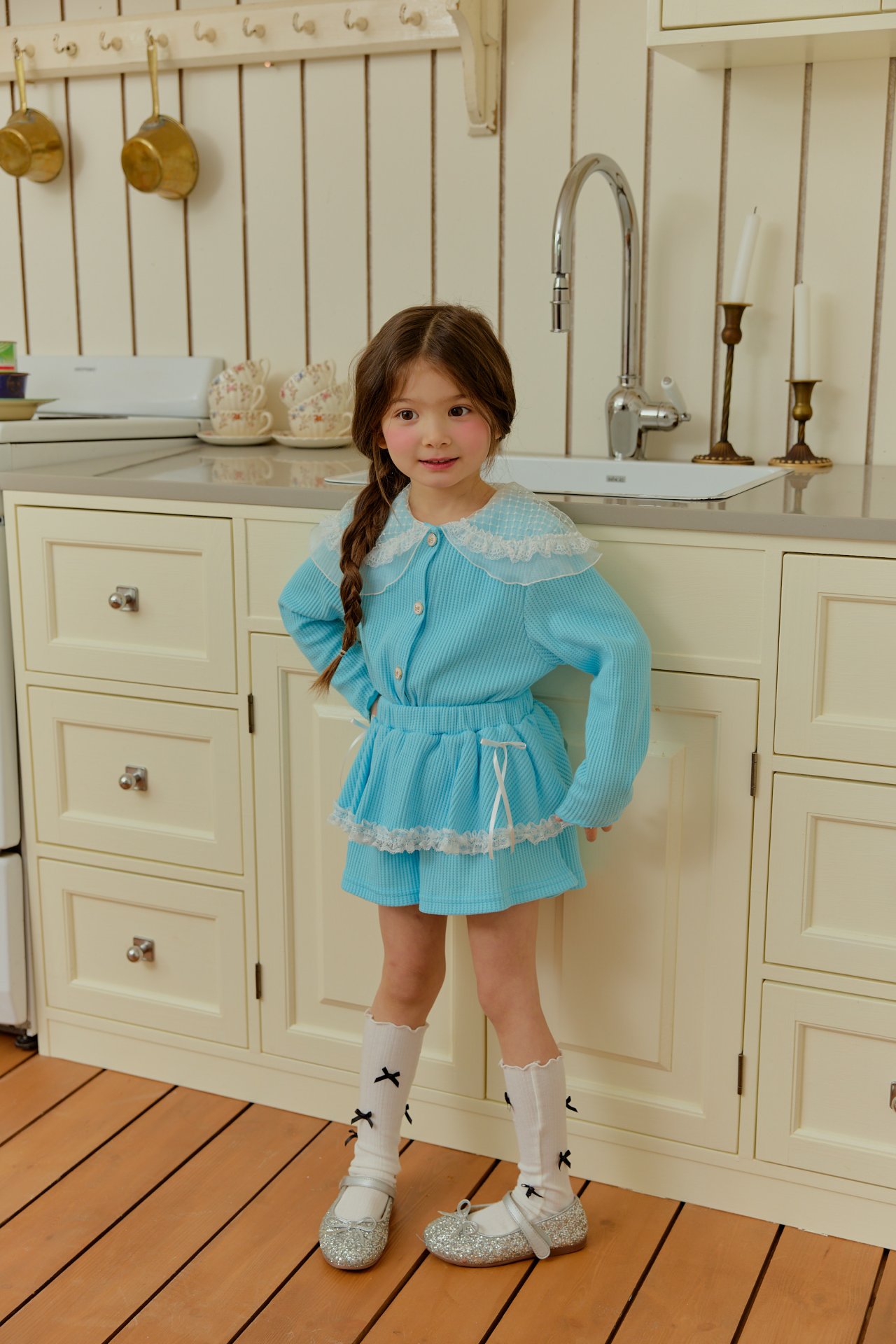 Lace Cardigan / 蝴蝶結🎀 Pants