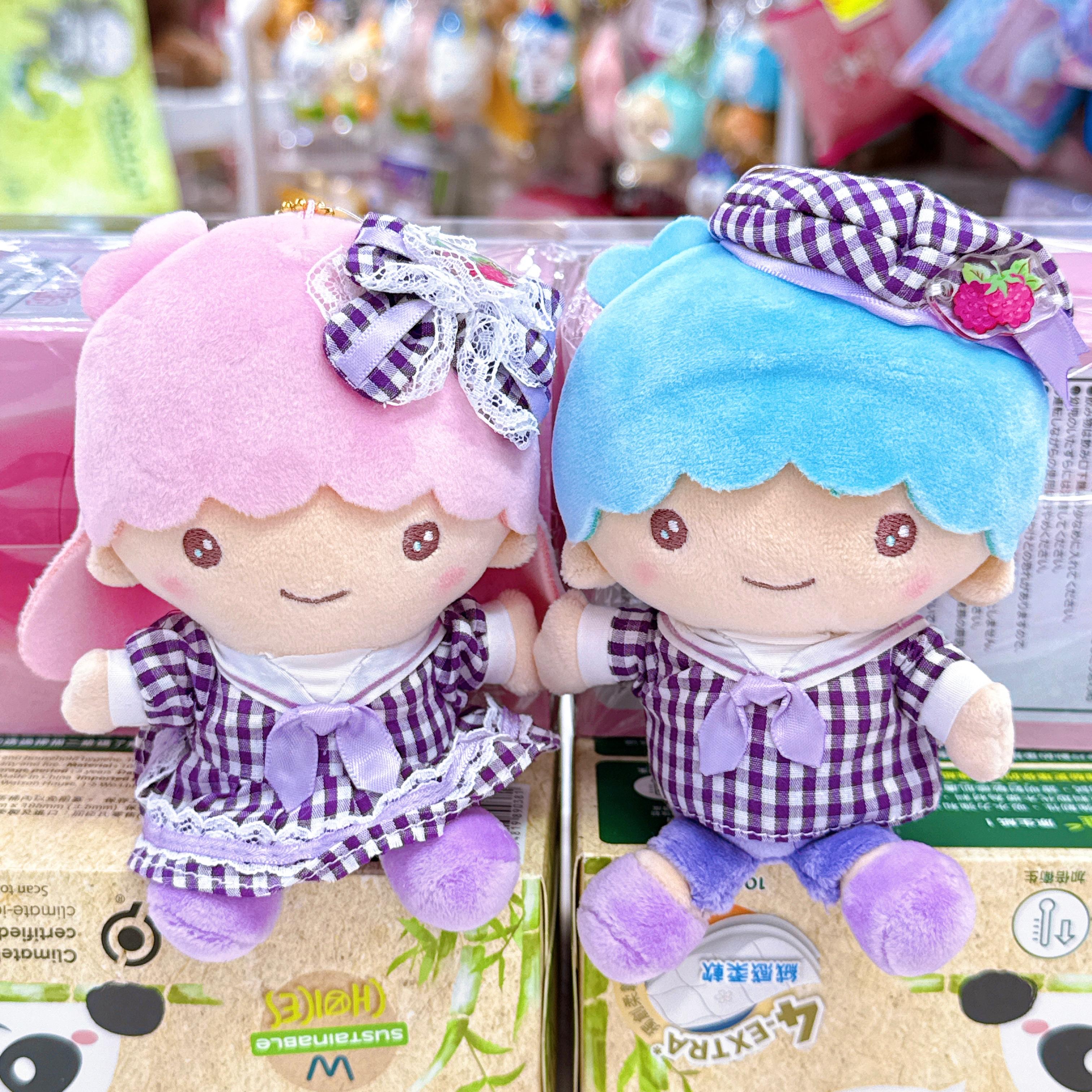 日本直送日本限定Twinstars公仔掛飾一對