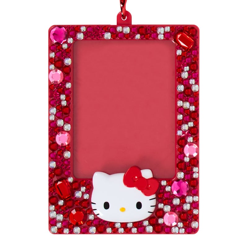 現貨｜Sanrio Hello Kitty 日版 應援系列 閃石卡片套 鎖匙扣 (15694-9)