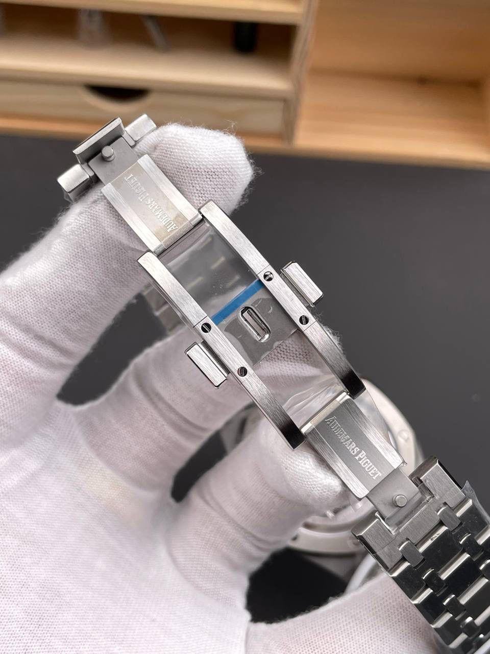 🚀爱彼 皇家橡树 26530烟熏蓝/40mm/自动陀飞轮💯