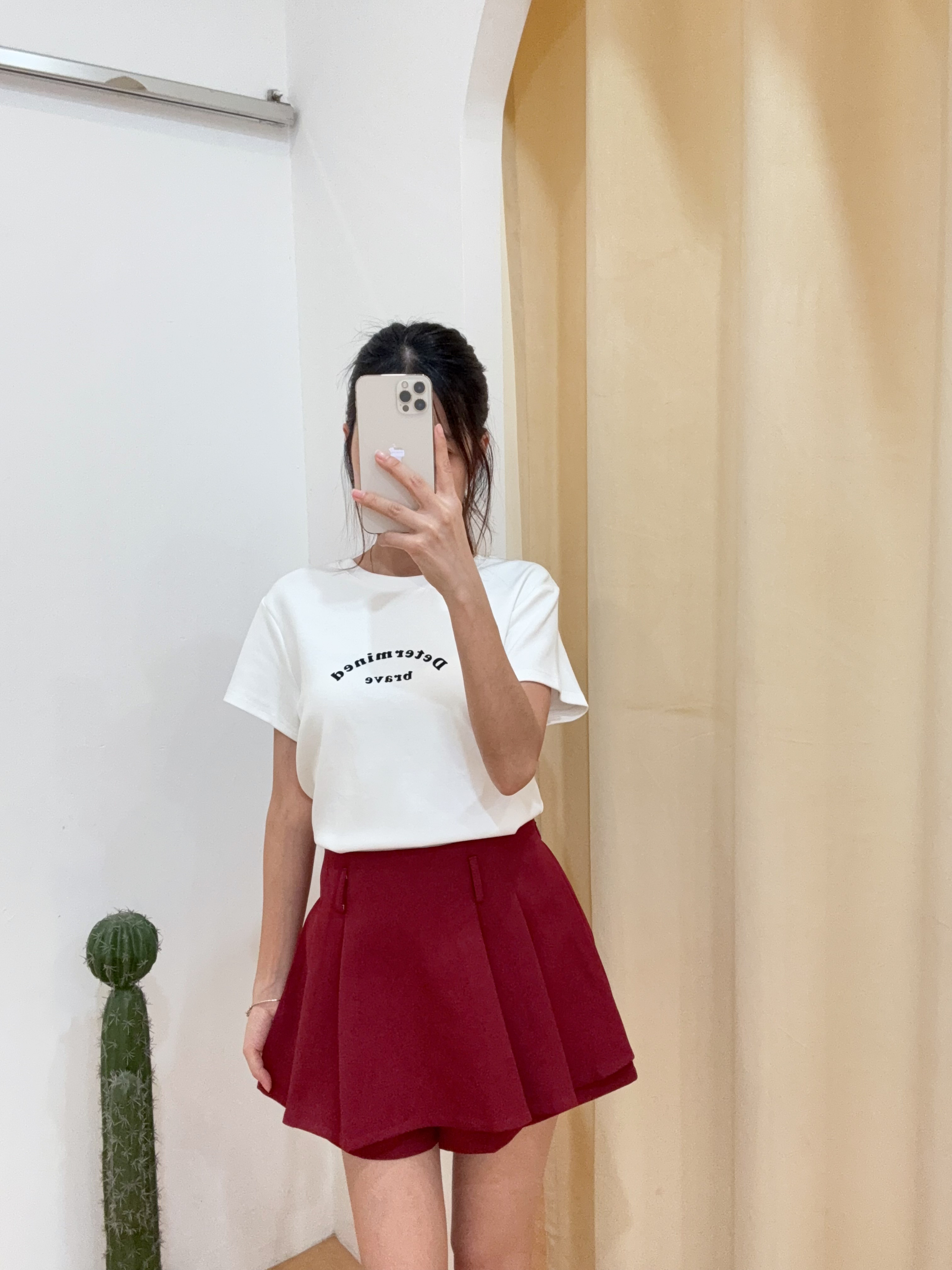 韩系时尚字母常规上衣 R2853