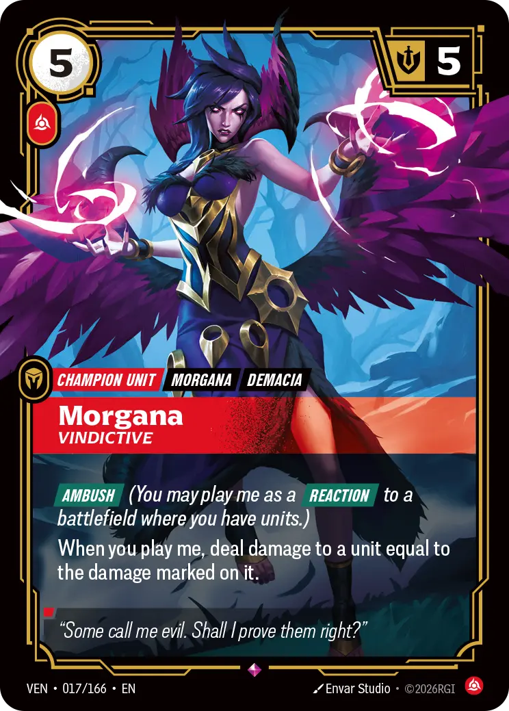 Vendetta - Rare - Fury Rune (Set 4)