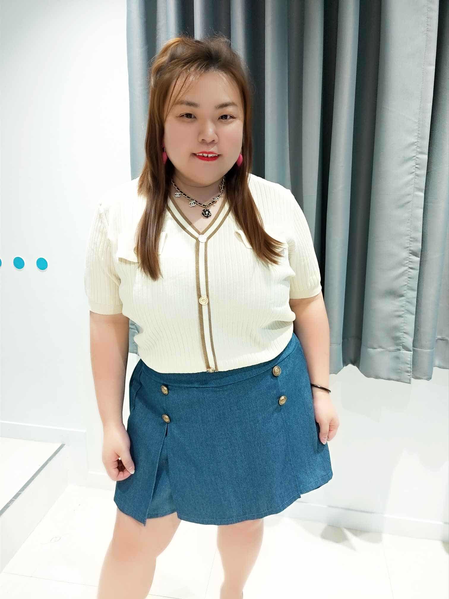 DSA 海军领针织上衣