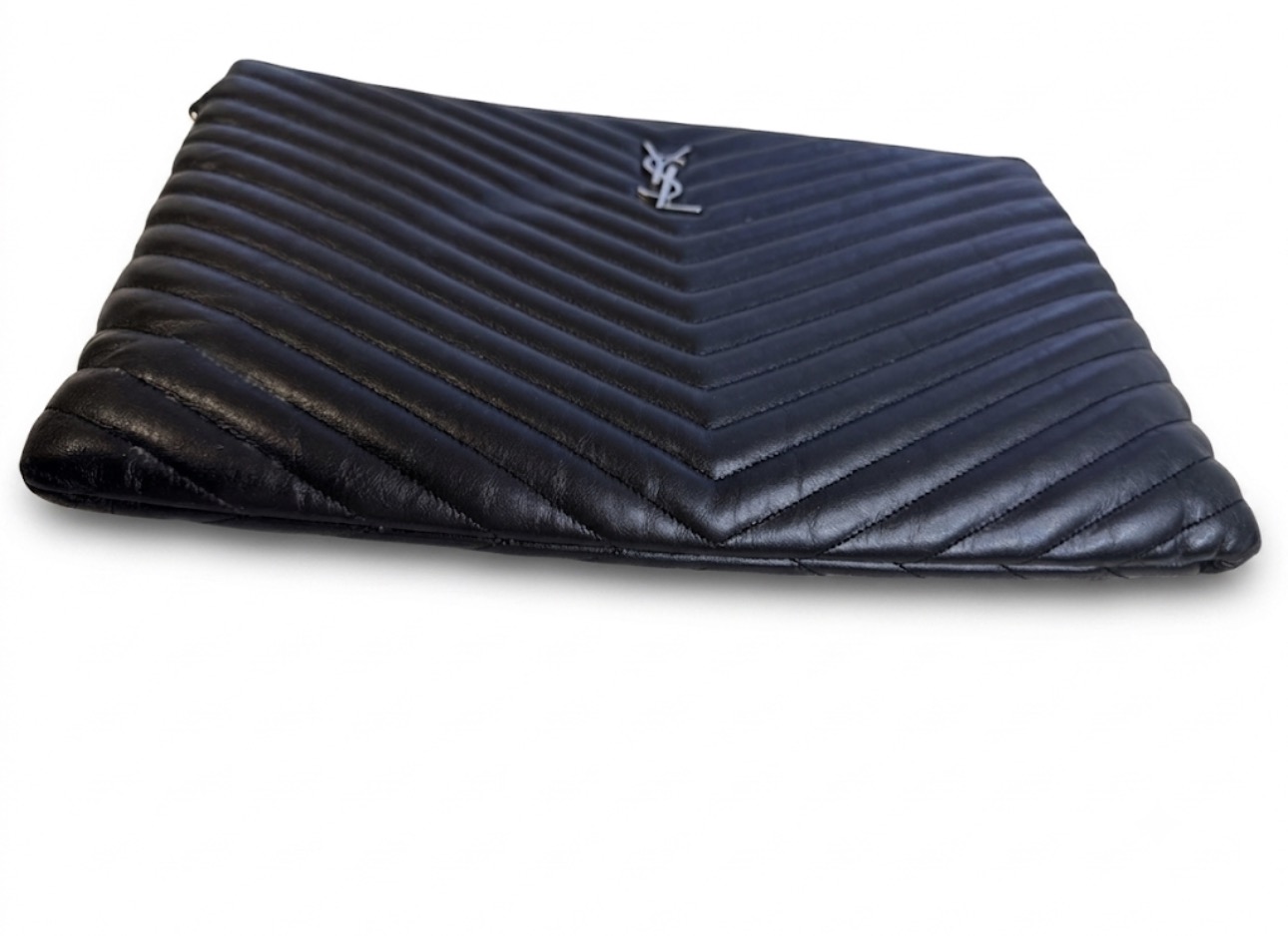 Yves Saint Laurent Monogram Matelasse Pouch
