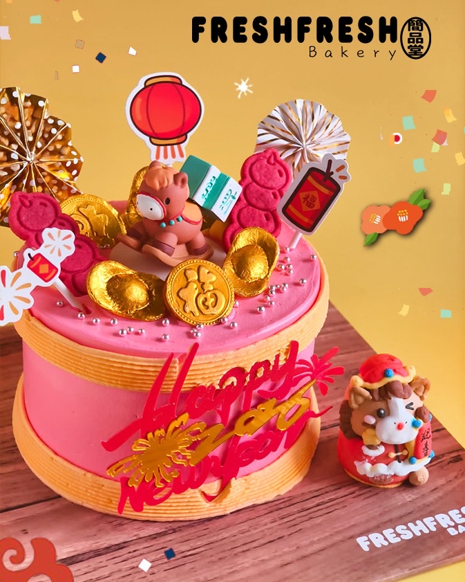 Y1馬上發財賀年蛋糕