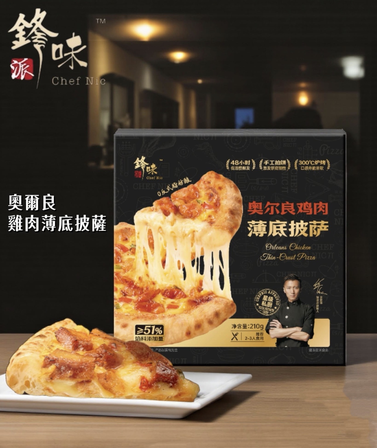鋒味派薄底披薩（連餅邊都好味嘅Pizza）