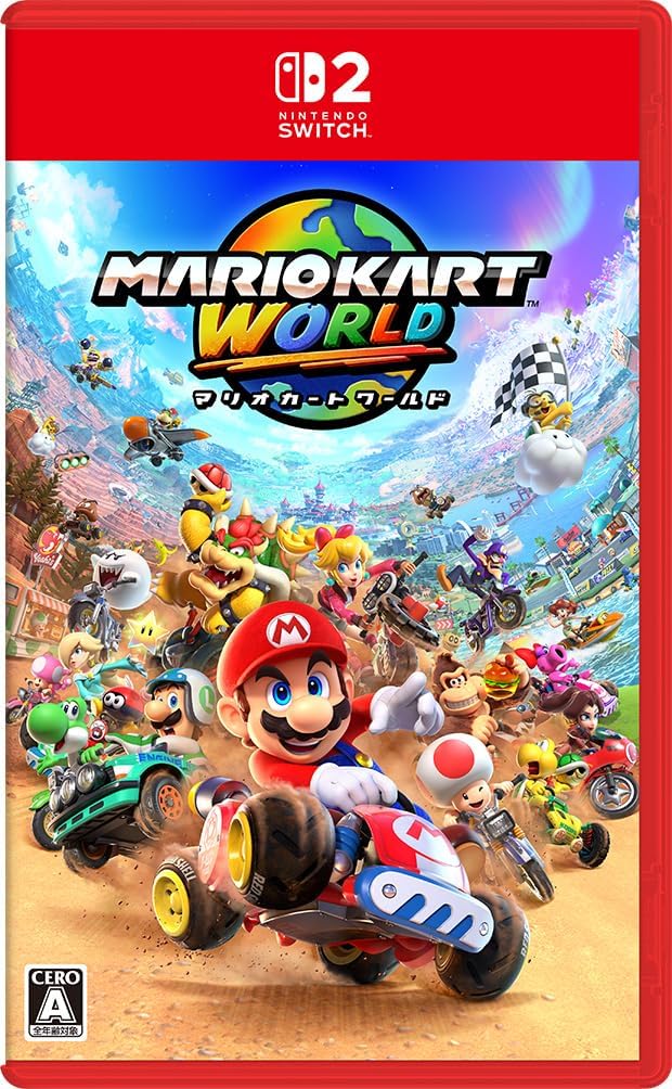 (日版) Nintendo Switch 2 瑪利歐賽車世界 Mario Kart World (中英日文字幕)