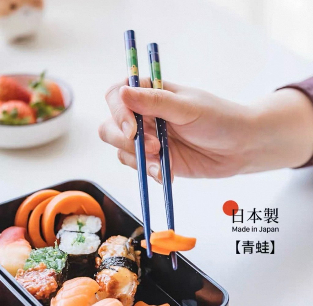 日本Kawai動物系列抗菌兒童筷子