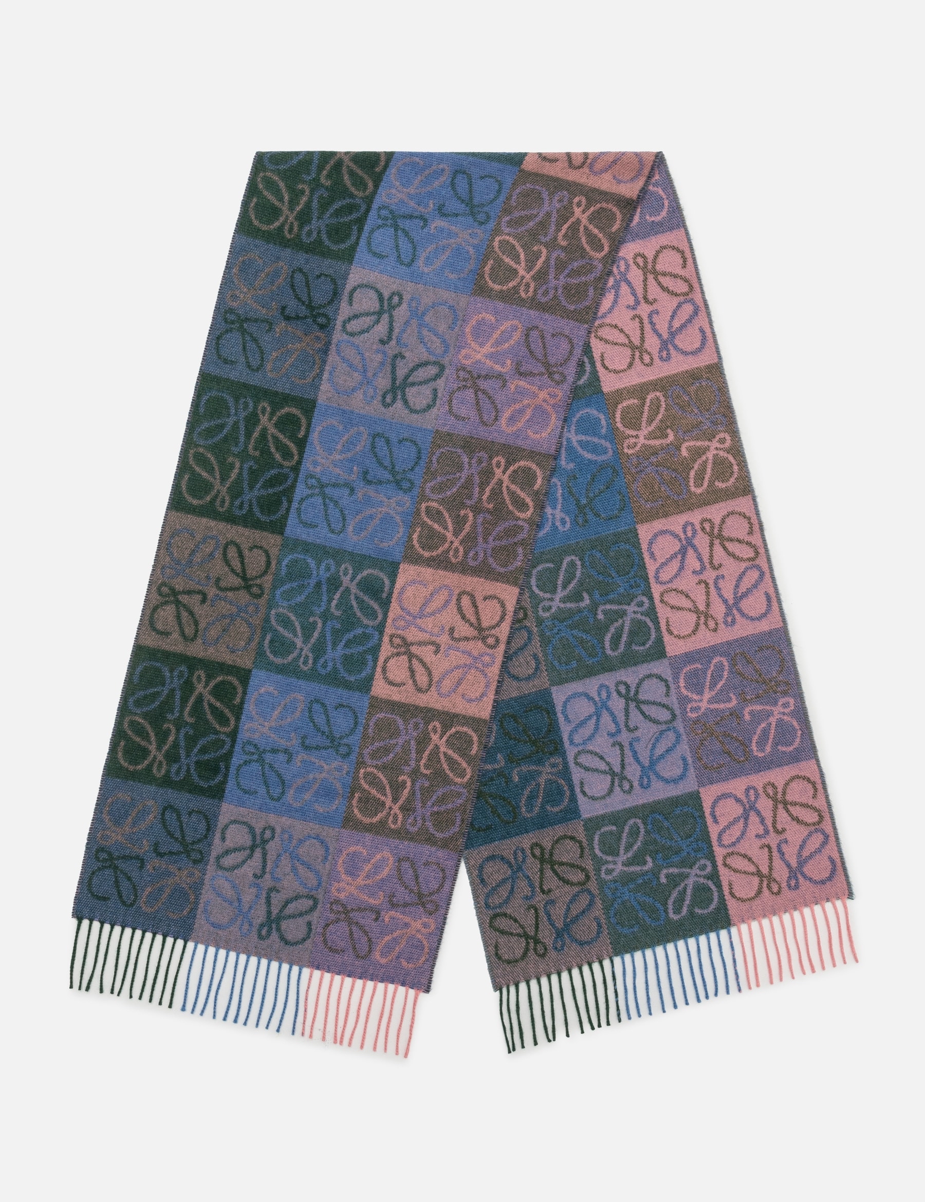 LOEWE Anagram Scarf caremere 羊毛頸巾100%Authentic ,98%new 180cm x40cm