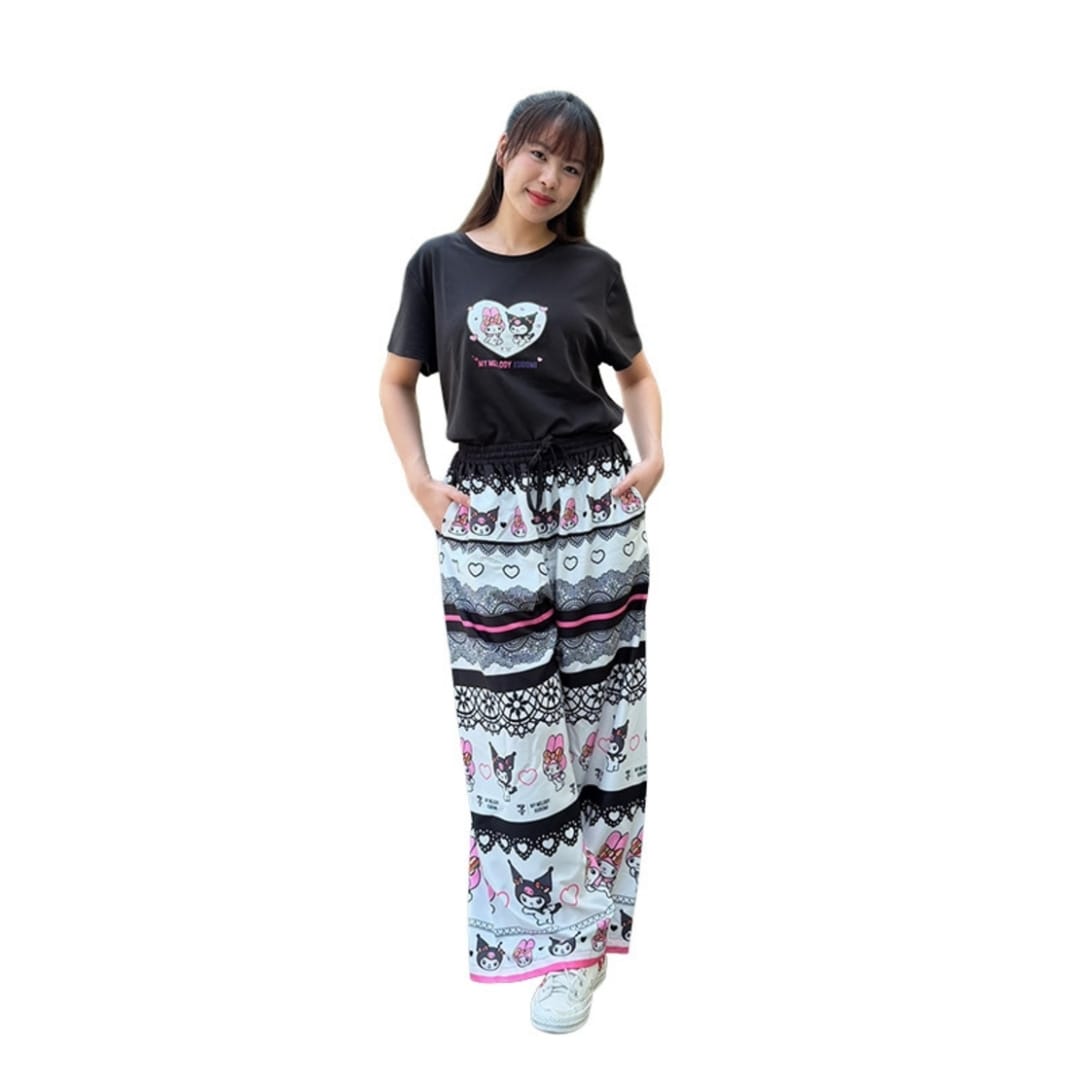 預購 | 泰國限定 7-11 聯名 MyMelody x Kuromi 長褲