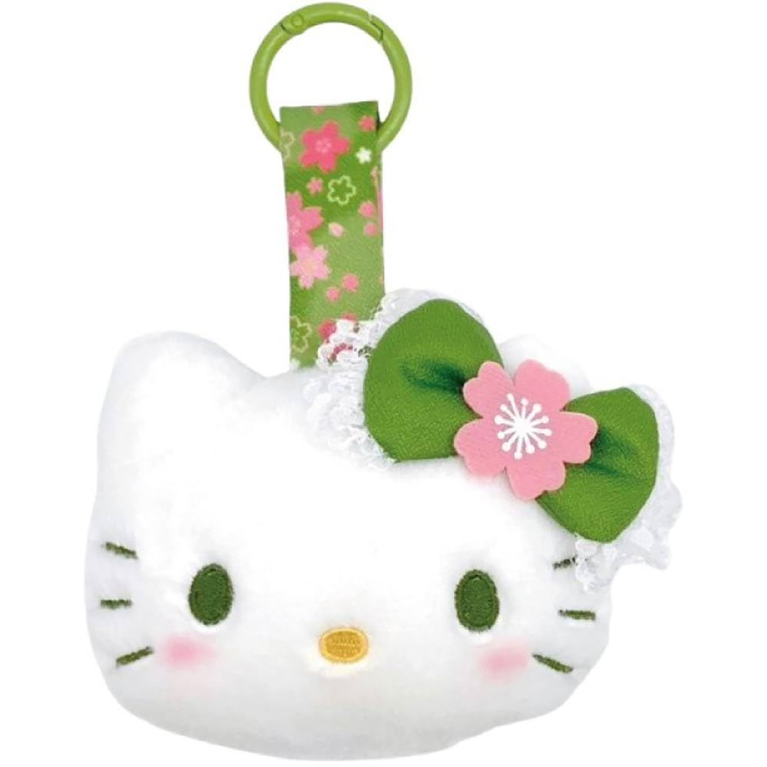 Sanrio - 抹茶袴系列公仔掛飾 (Hello Kitty大頭款)