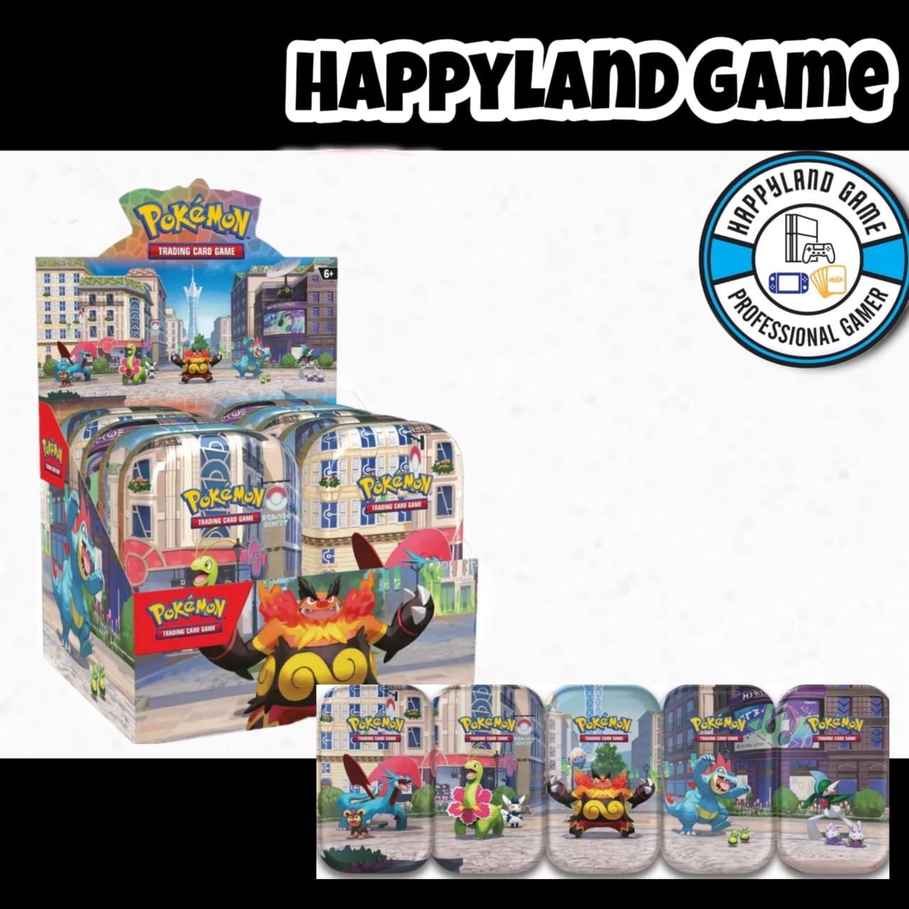 Pokemon TCG Mega Evolution : Lumiose City Mini Tin