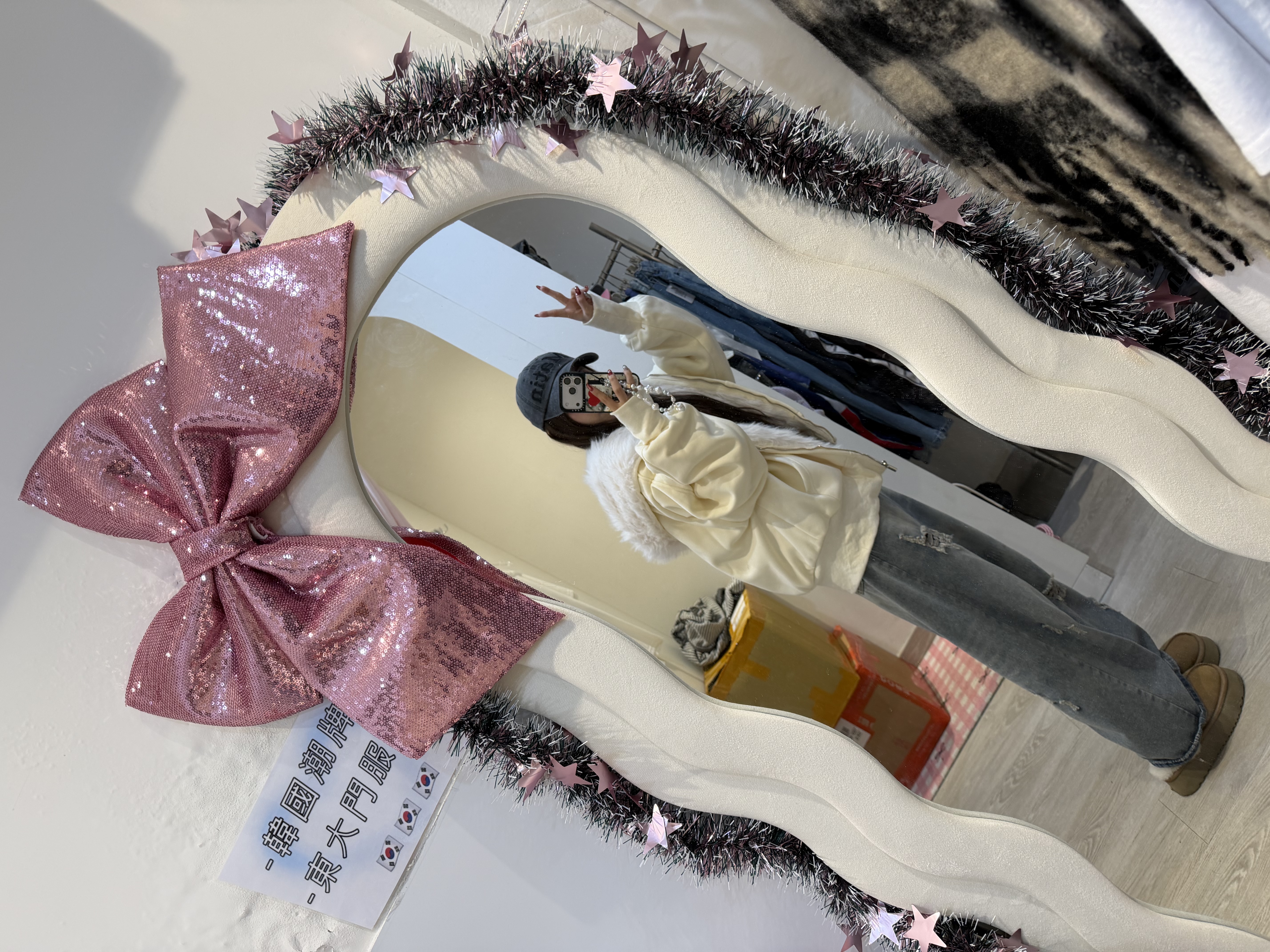 已售罄❌ 東大門秋冬毛毛帽厚毛款jacket （2colour）