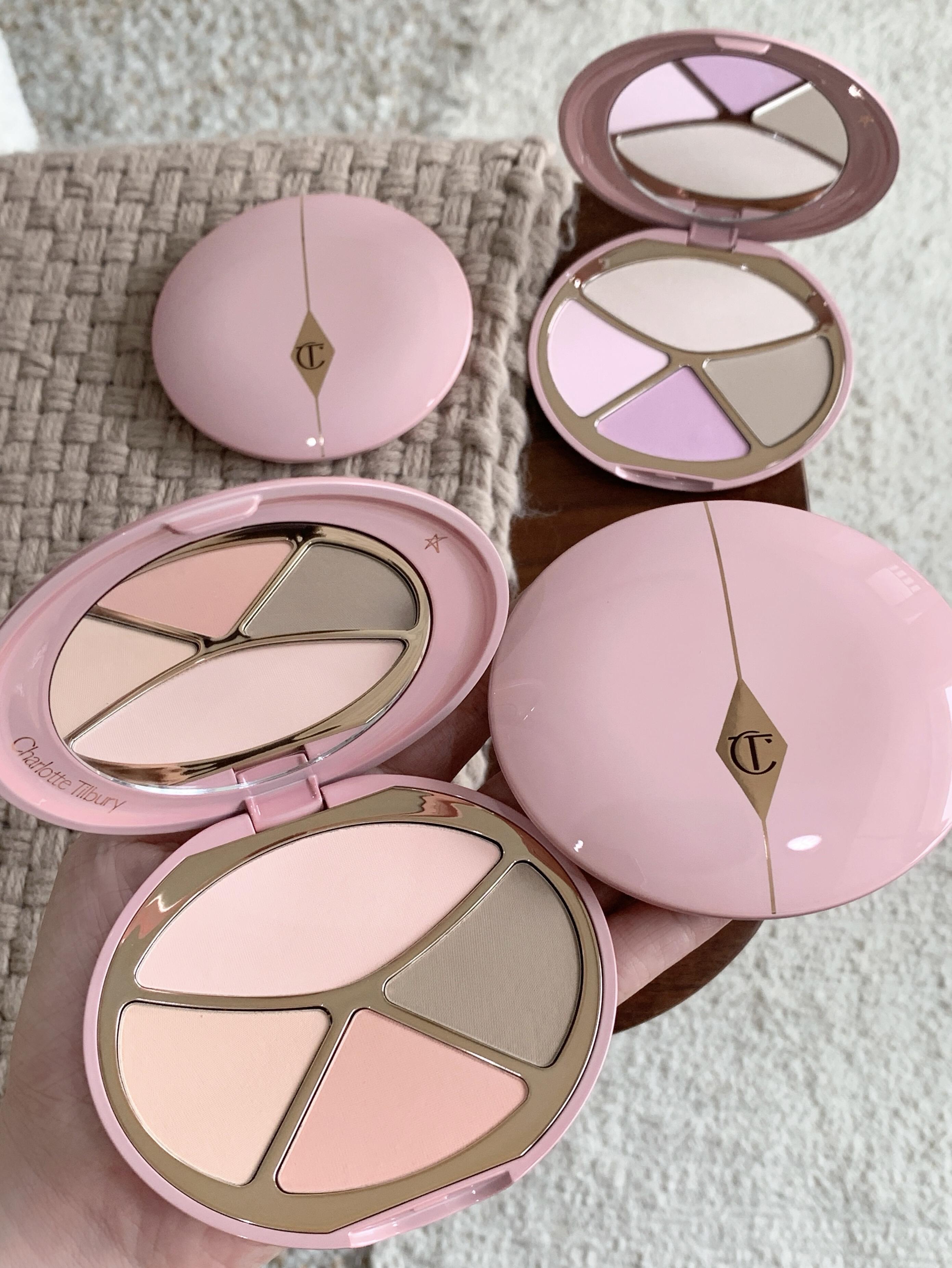 🆕新品！ Charlotte Tilbury CT 四季頰彩盤面部綜合一體盤 胭脂高光修容盤PILLOW TALK SOFT BLOOM SEASONS FACE PALETTE