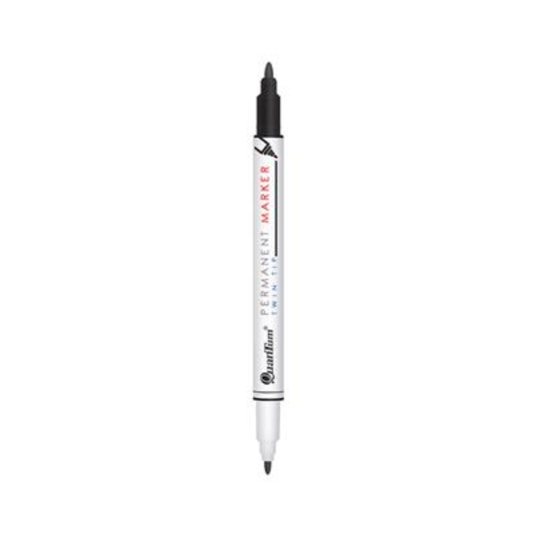 Elephant QDVD-1020 Permanent Marker TWIN-TIP