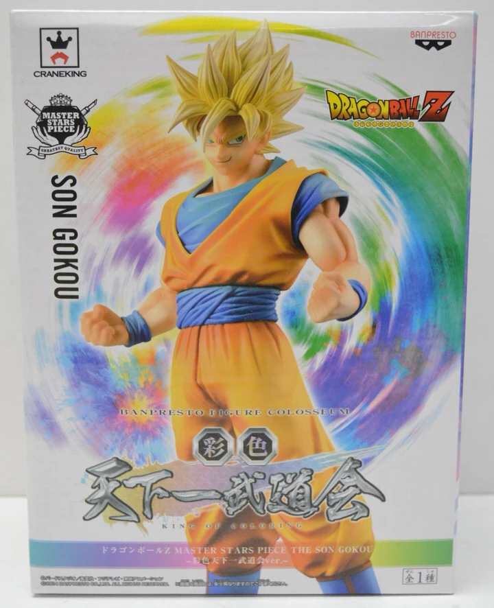 Banpresto, Master Stars Piece (MSP) Figure: Dragon Ball Z, Son Goku 龍珠Z 孫悟空