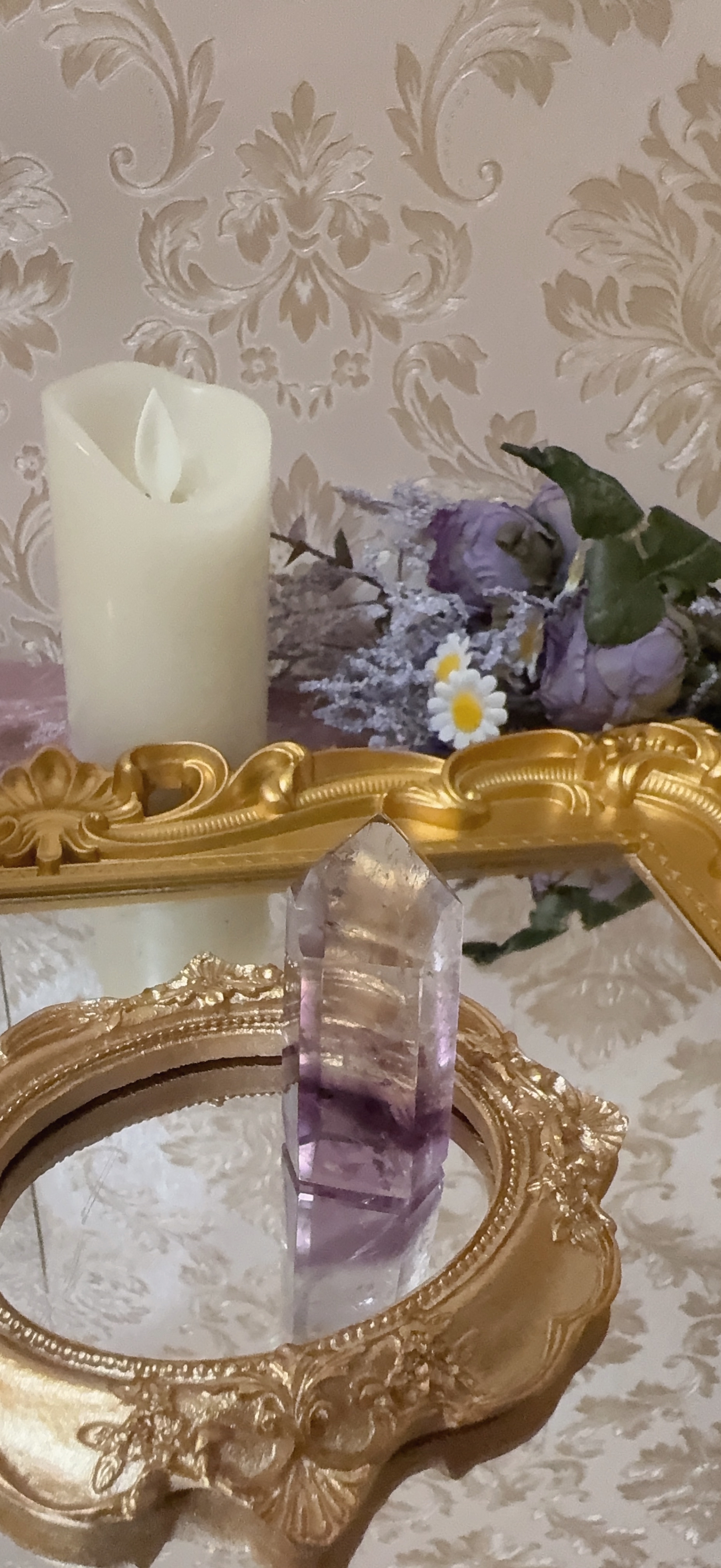 正宗巴西 Bahia 巴希亞 ‧ 晶瑩通透切磨紫水晶柱 🔮