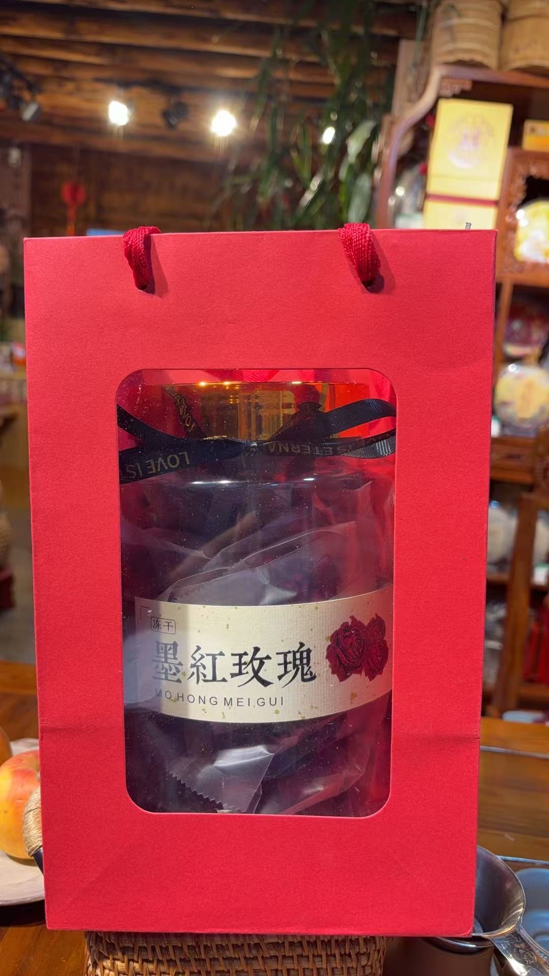 雲南凍乾墨紅玫瑰🌹
