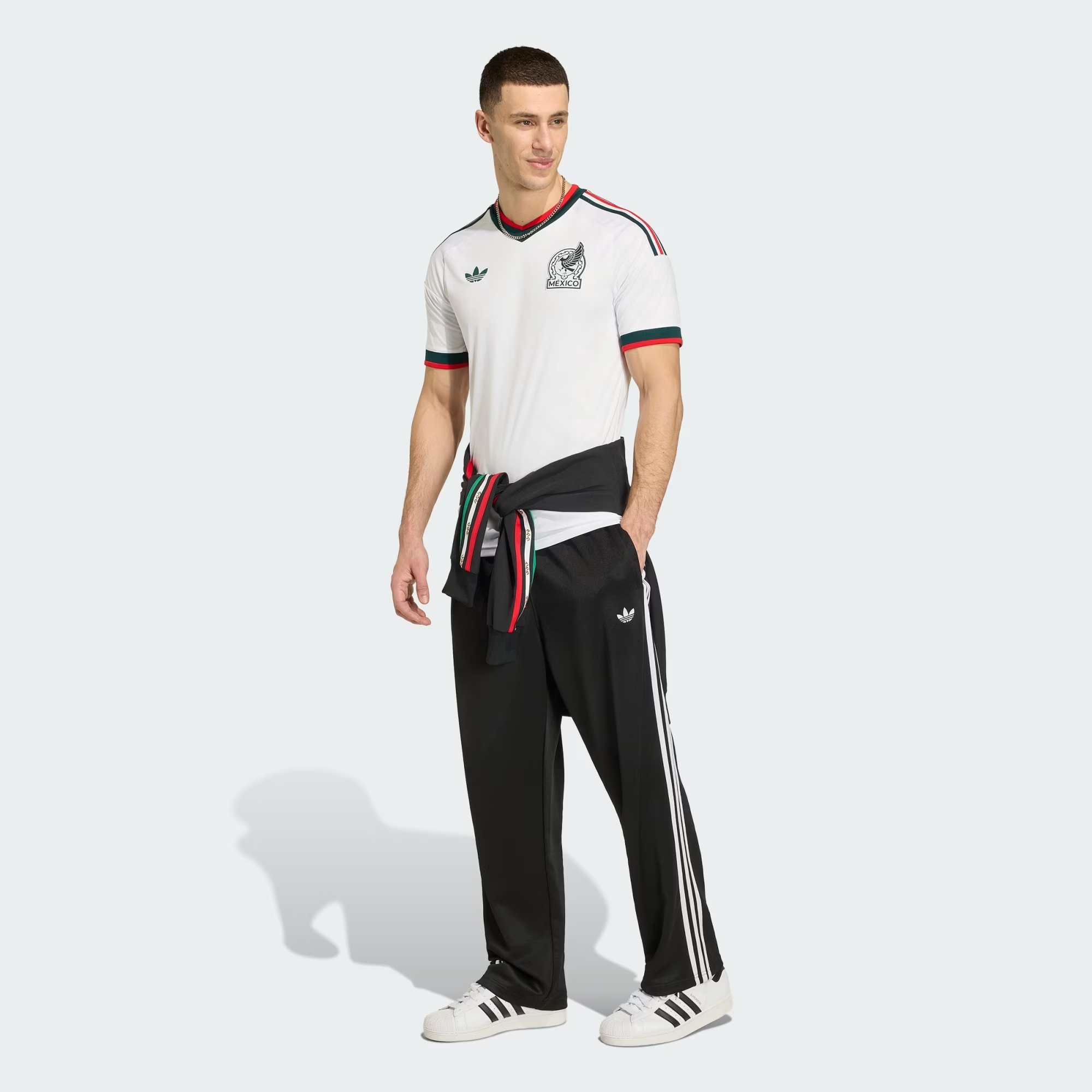 Adidas Mexico 墨西哥 2026-27 作客球迷版球衣 (可加印字章) JY5538