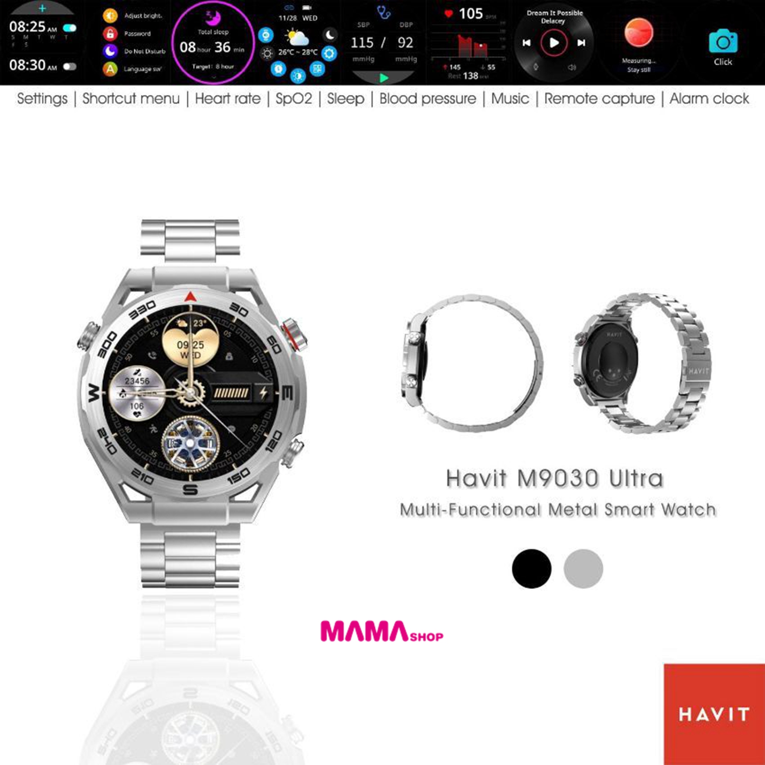 HAVIT 🇭🇰 M9030 ULTRA 智能手錶⌚