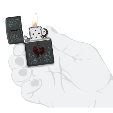 Zippo Heart Dagger Tattoo Design 防風打火機 | ZIPPO 指定授權經銷商 |美國製造 | 收藏 48617 