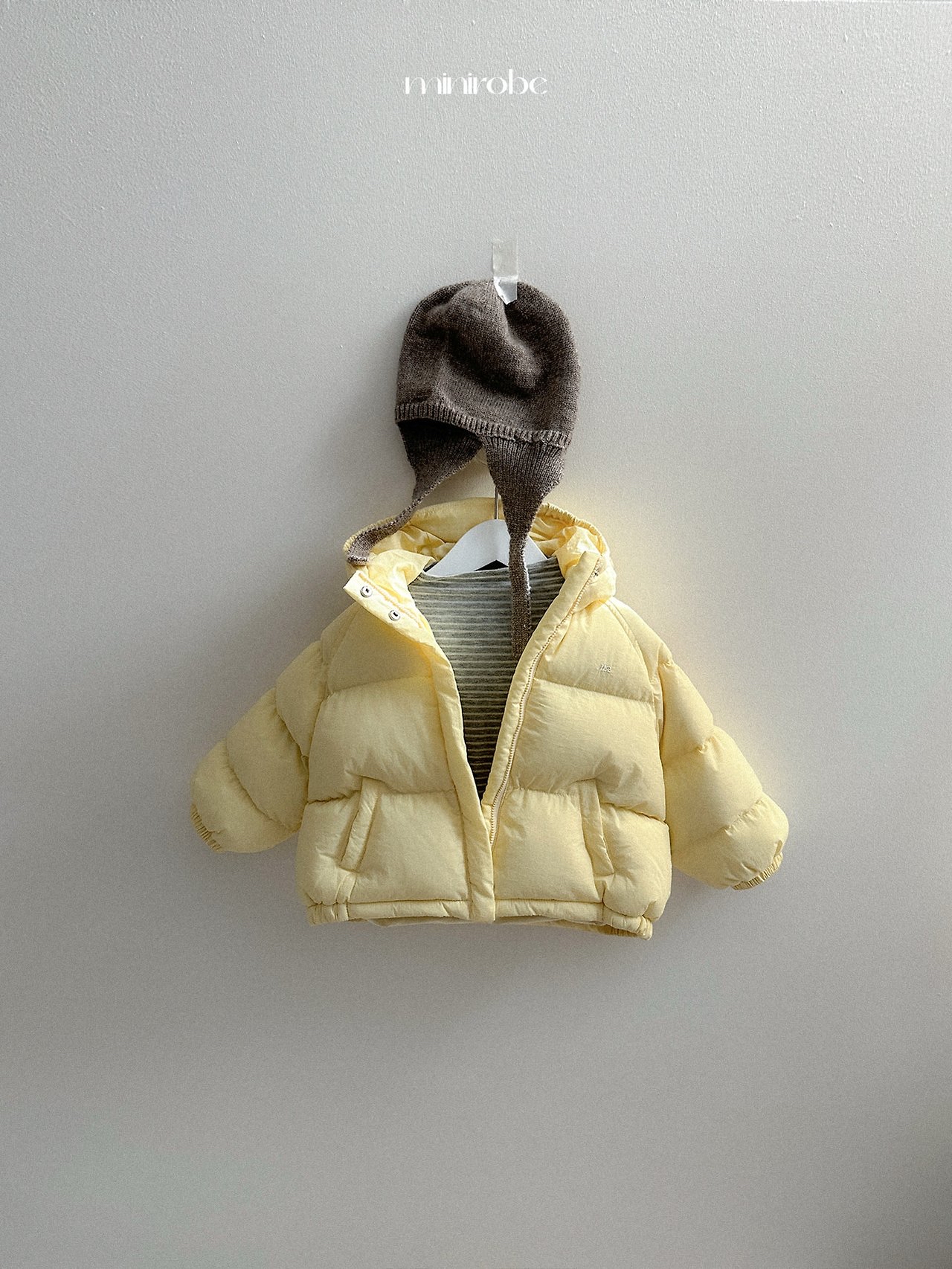 Mnirobe | Roro hooded padded jacket棉服