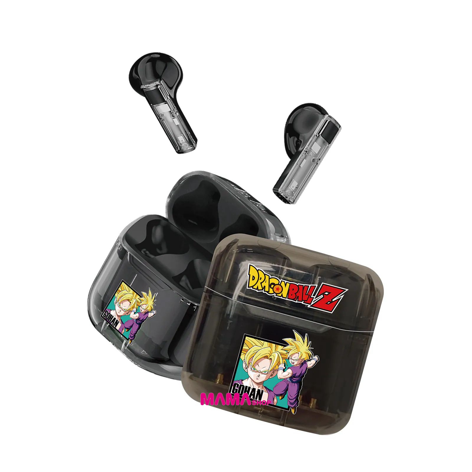 龍珠 BSE10透明真無線5.3藍牙耳機(孫悟飯)