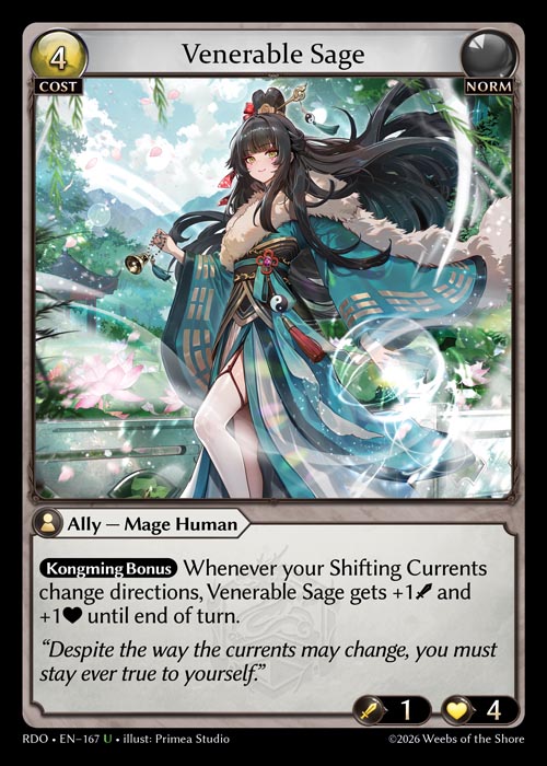 Venerable Sage / RDO-167 (U)