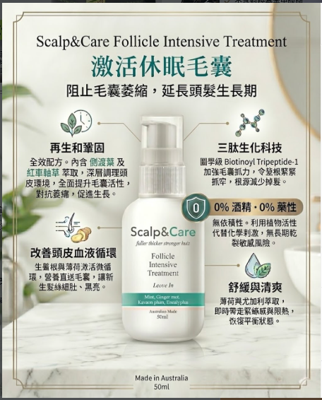 Scalp & Care Follicle Intensive Treatment 50ml