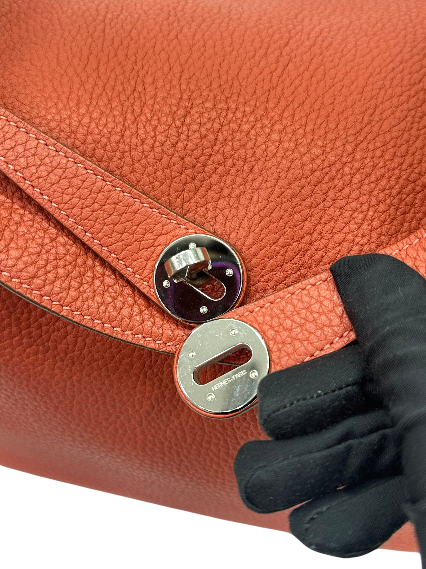 Pre-Owned HERMÉS Lindy 30 Stamp T / Product Code: 26051806