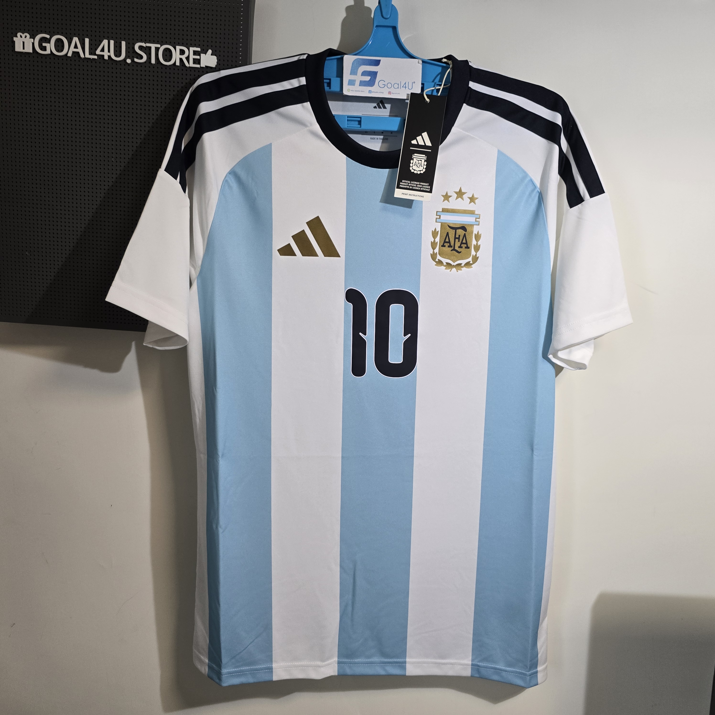 #性價比之選 #現貨 Adidas Argentina 阿根廷 2026 美斯簡約版主場球衣 KT0387