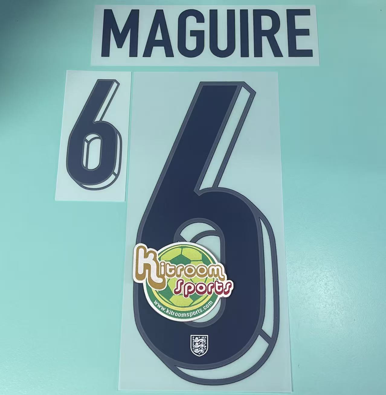 2024 England Home Nameset #6 MAGUIRE