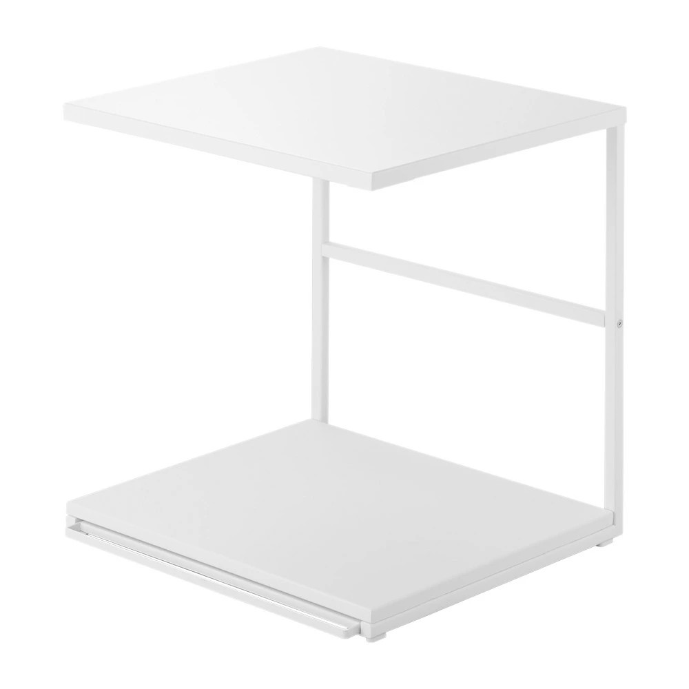 🔥🔥【日本直送《TOWER》雙層廚房電器架（附滑動工作台）】