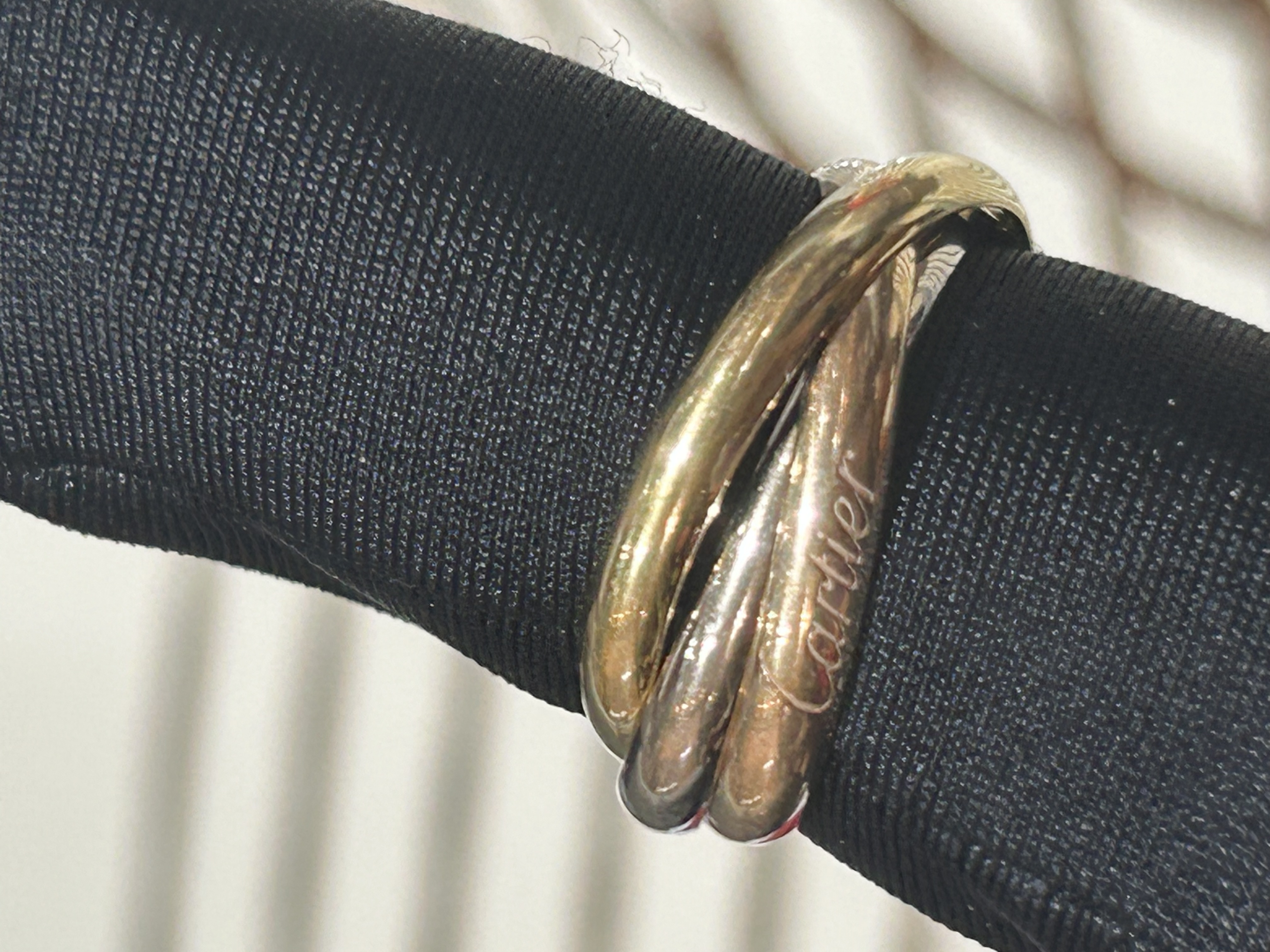 Cartier Trinity Ring size: 57 100%Authentic, 95%New ✅專門店收據✅證書