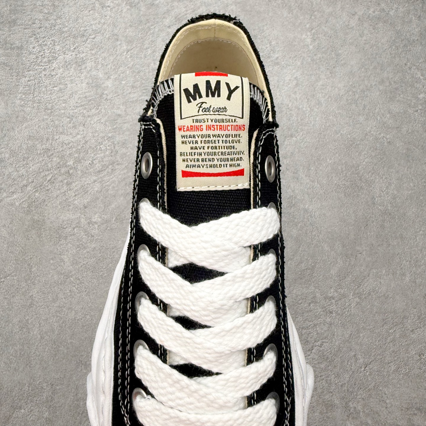 Maison Mihara Yasuhiro MMY "Hank" OG Sole Canvas Low-top Sneaker