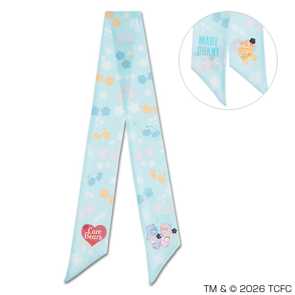  🎀【預訂】MARY QUANT x Care Bears Ribbon scarf  B