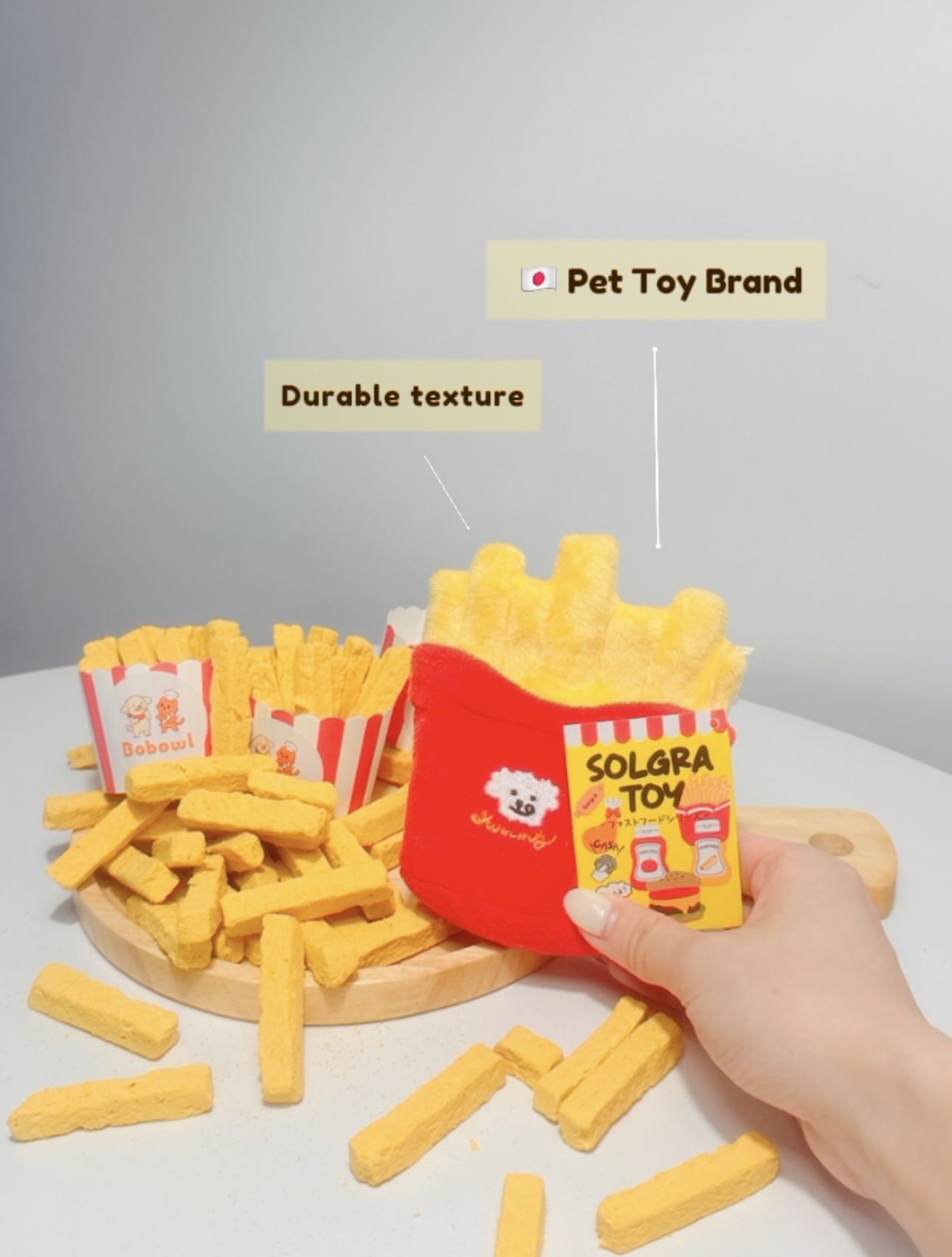 Happy Fries Day 寵物養生薯條+日本玩具組合