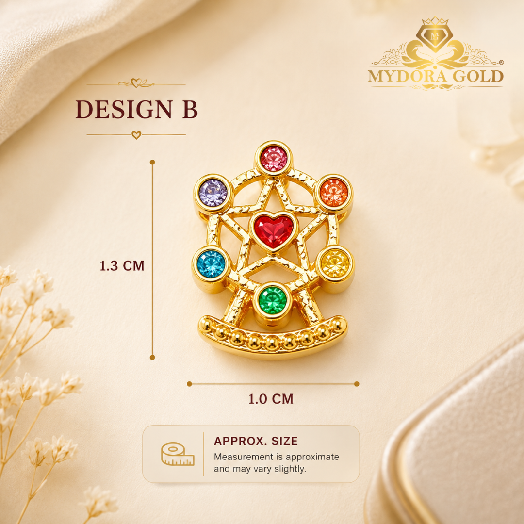 MYDORA Bead Rainbow Wheel Enamel (5G) l EMAS 916/22K [SPECIAL DEAL of The Week]