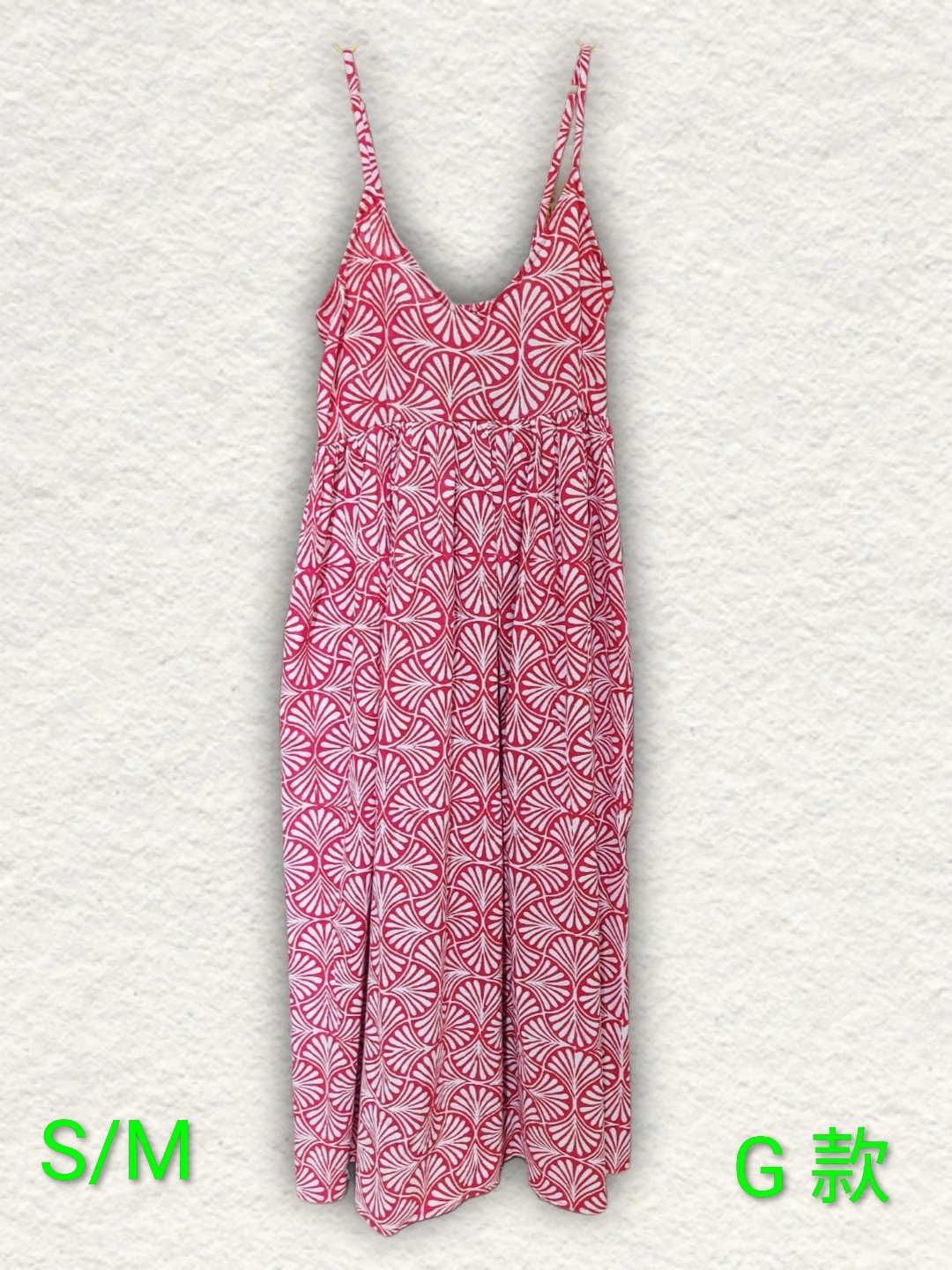 印度木刻印花背心裙