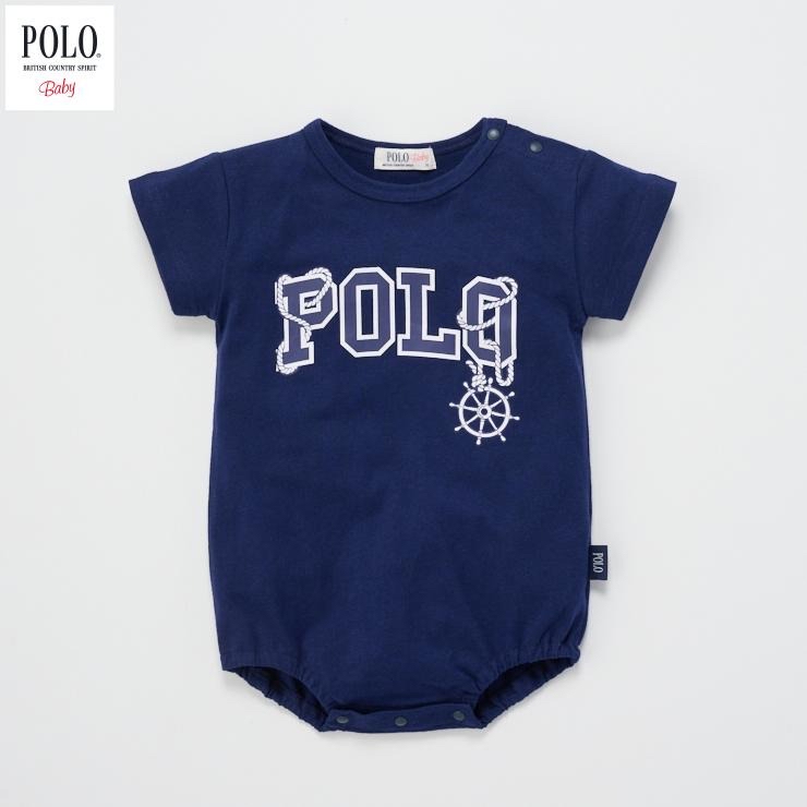 🇯🇵限量預訂 日本直送🇯🇵Polo Baby三色海洋風標誌印花短袖包屁衣