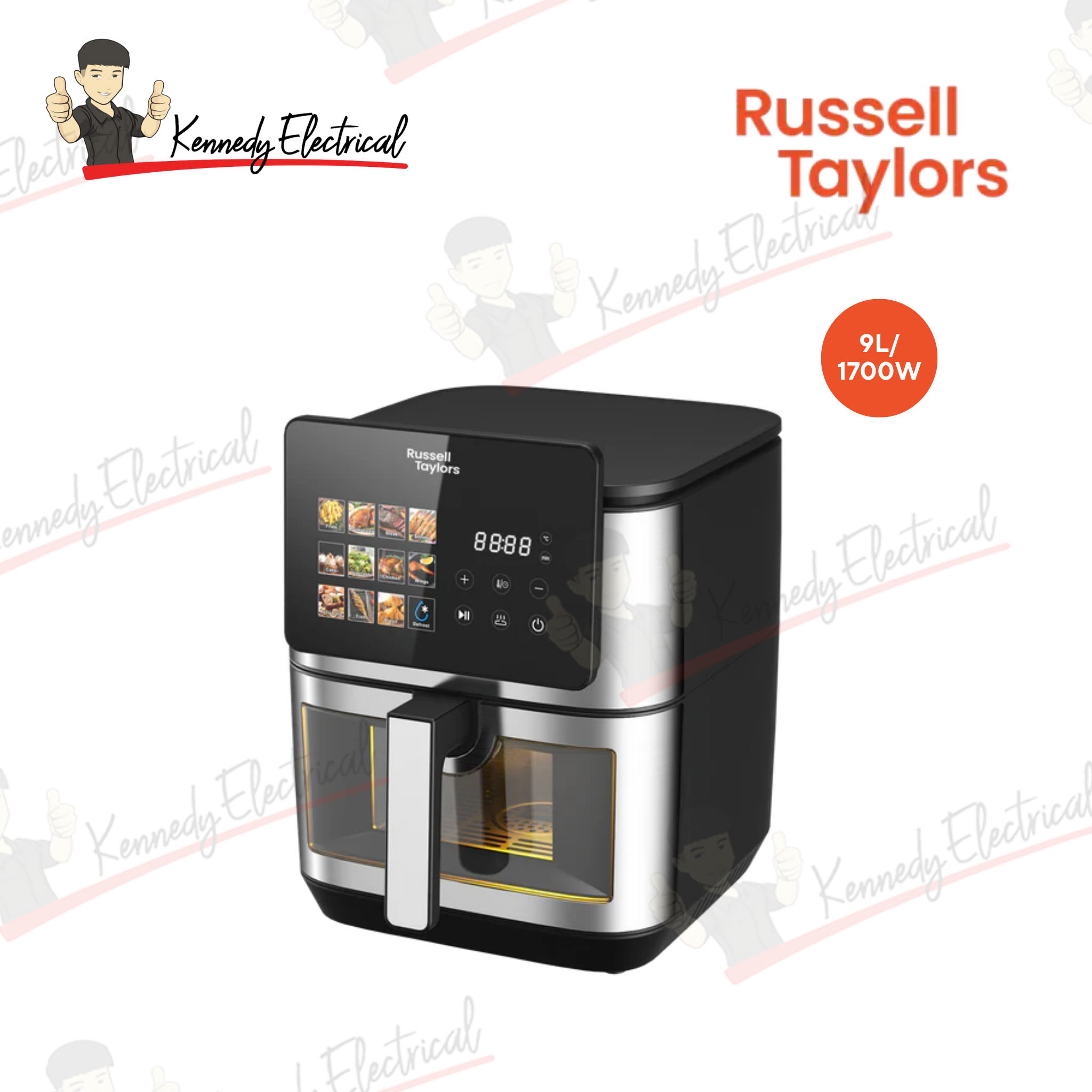 Russell Taylors 8L Visible Window Air Fryer (Z9)